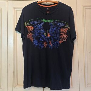 Armani Exchange Graphic Tee Bird XL